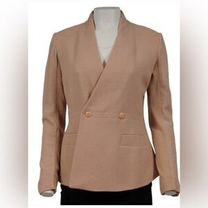 RICK OWENS Double Breasted Wool Jacket